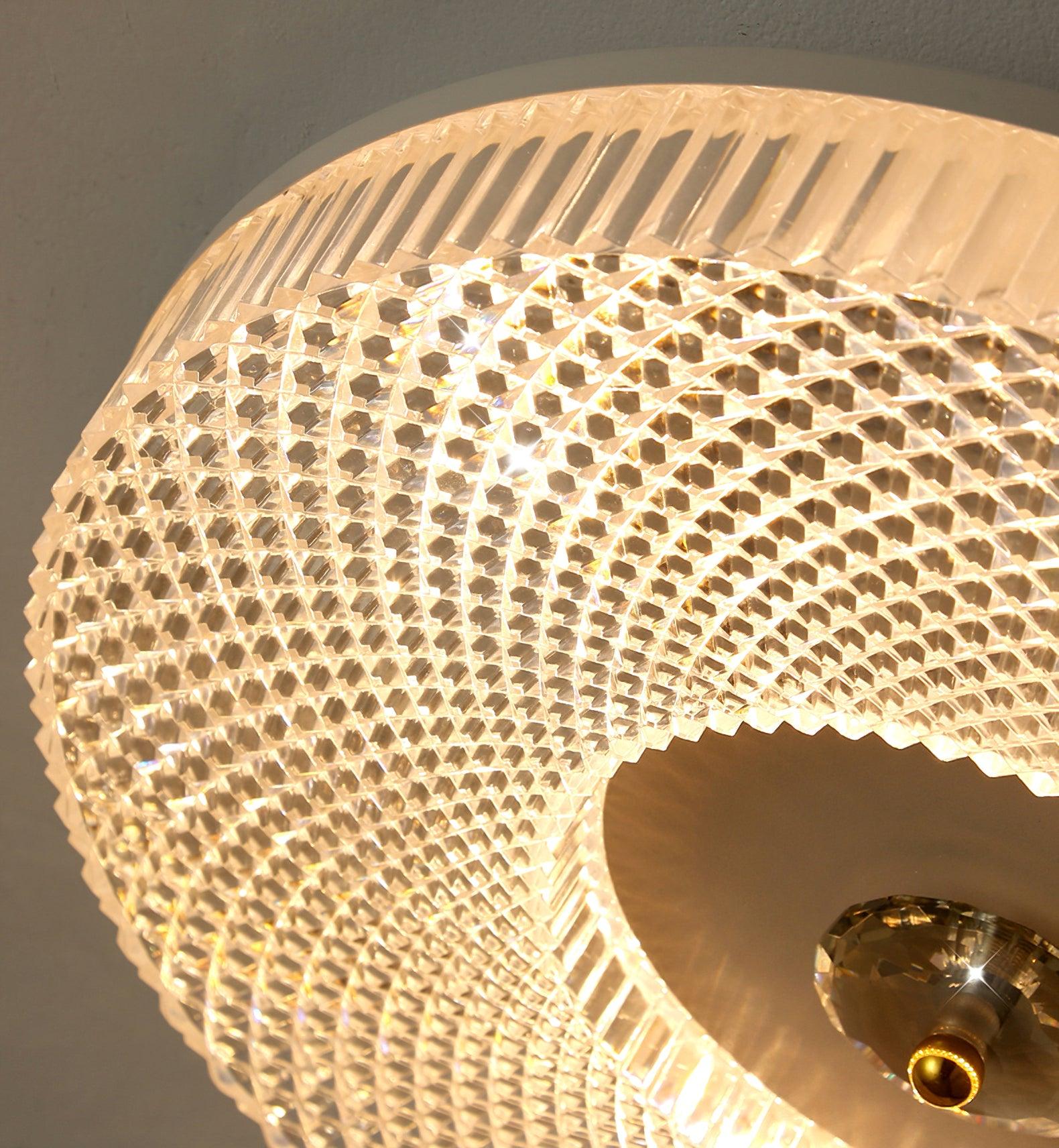 Nirenaine Ceiling Lamp LED Flush Mount Acrylic
