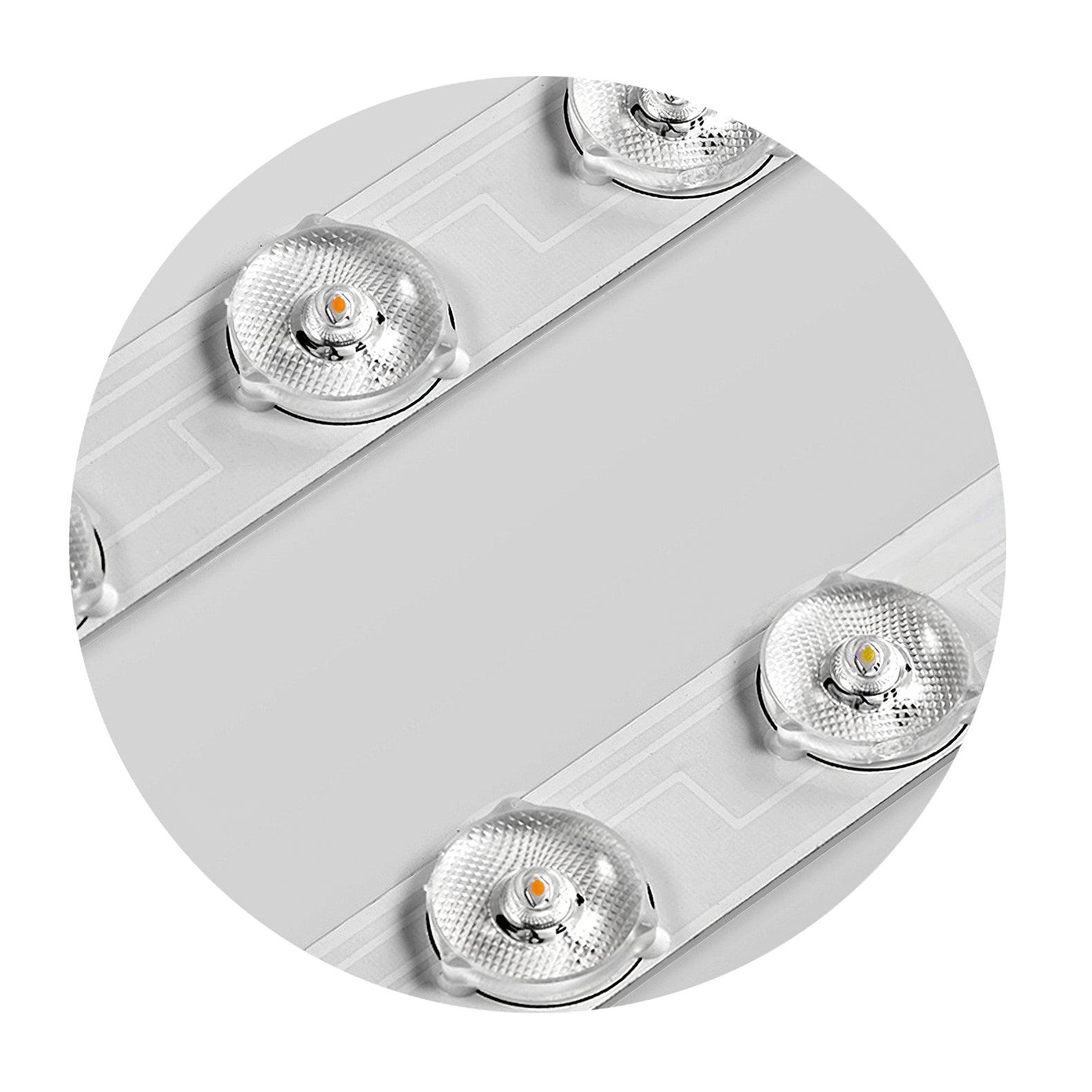 Nirenaine Ceiling Lamp LED Flush Mount Acrylic