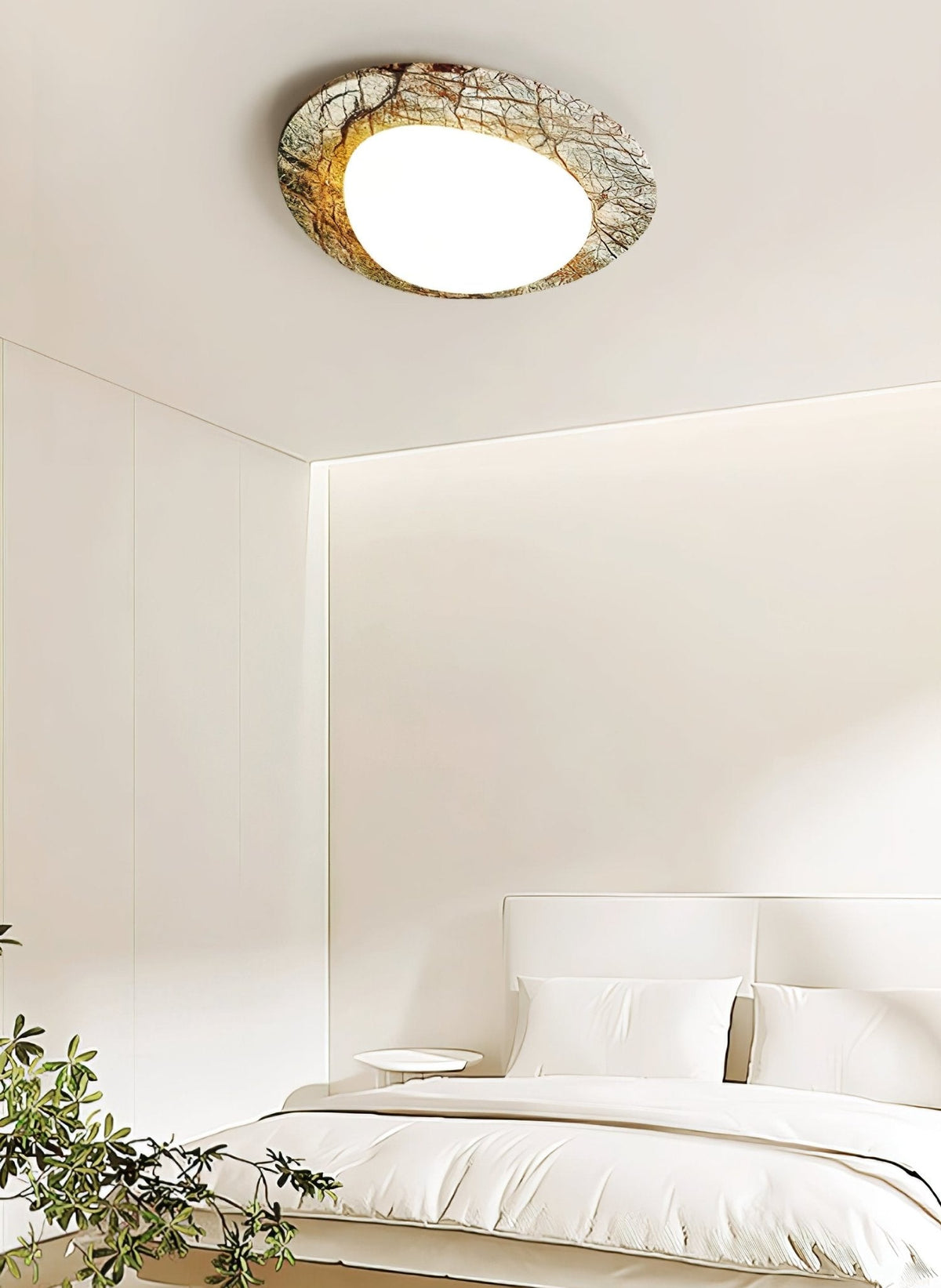 Huxr Marble Ceiling Light