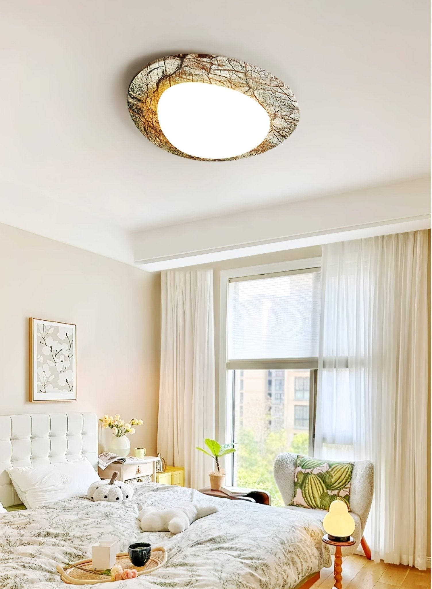 Huxr Marble Ceiling Light