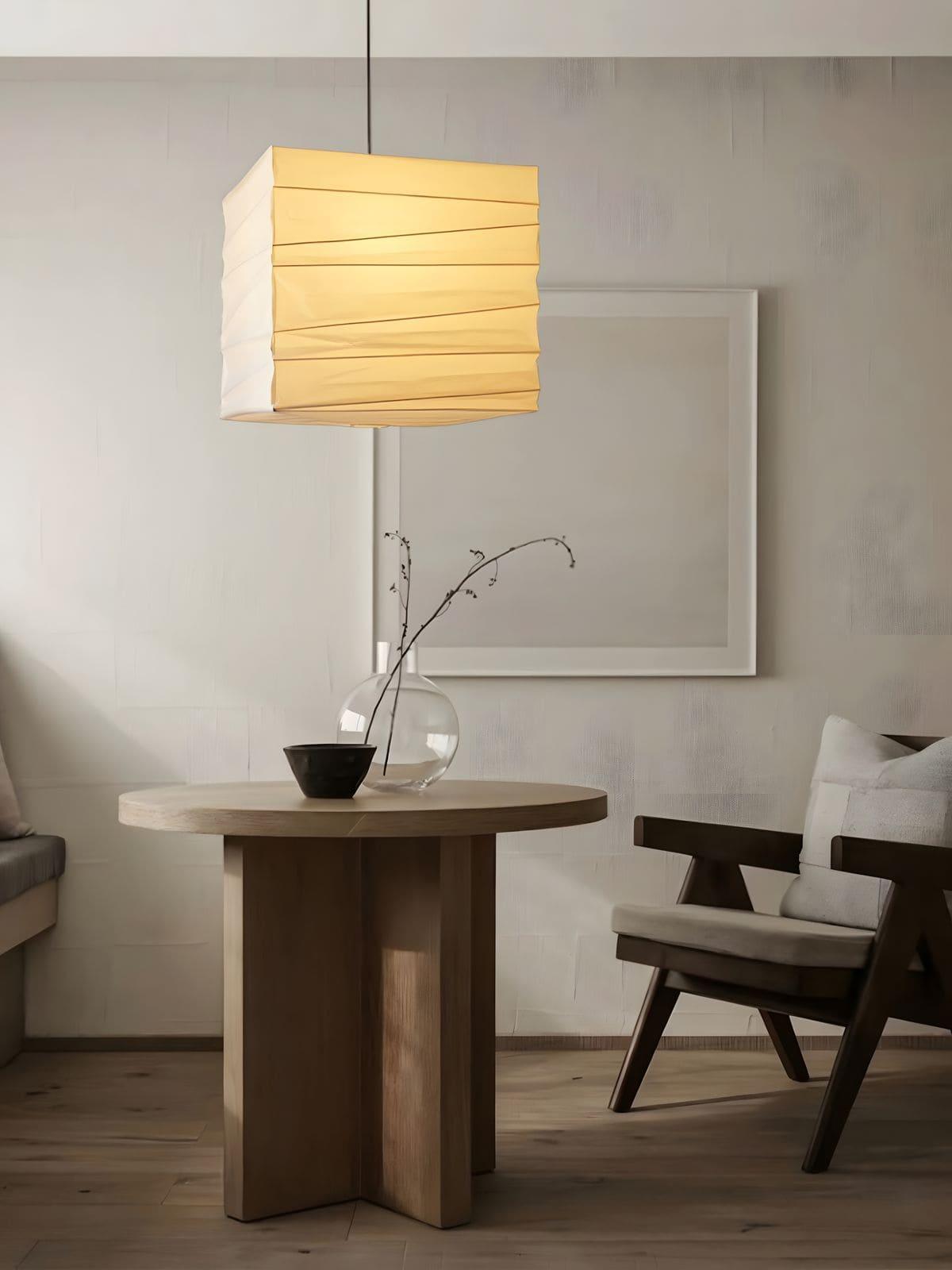 Eulien Paper Traditional Pendant Lamp