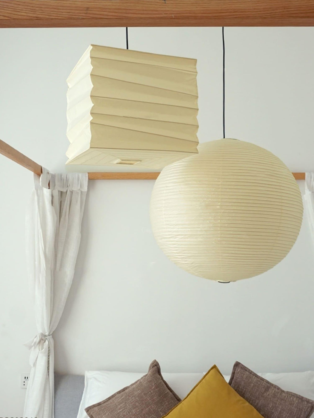 Eulien Paper Traditional Pendant Lamp