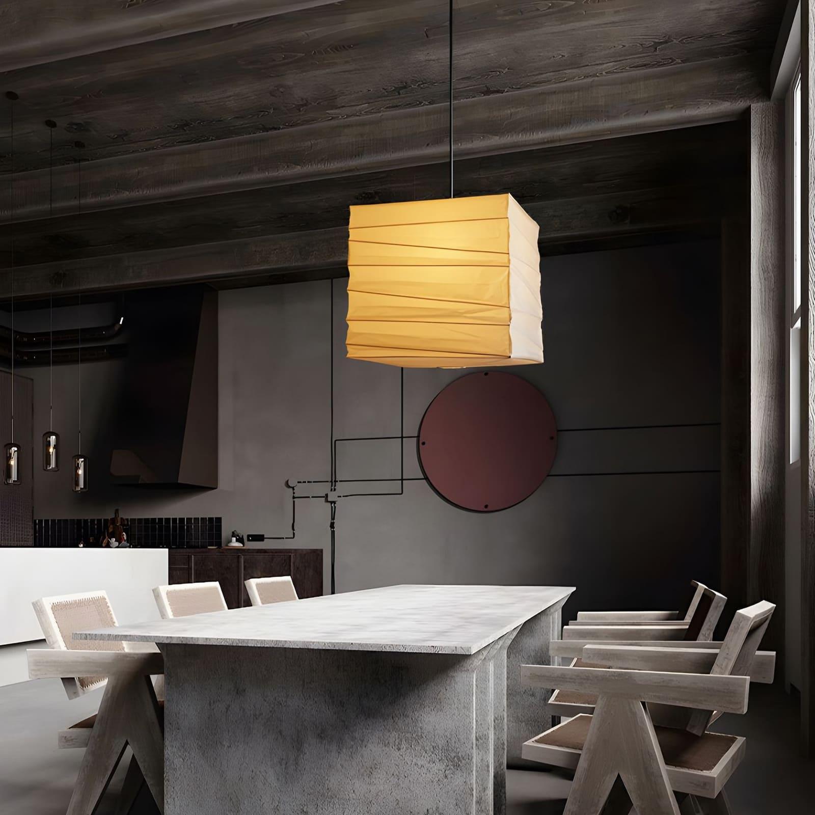 Eulien Paper Traditional Pendant Lamp
