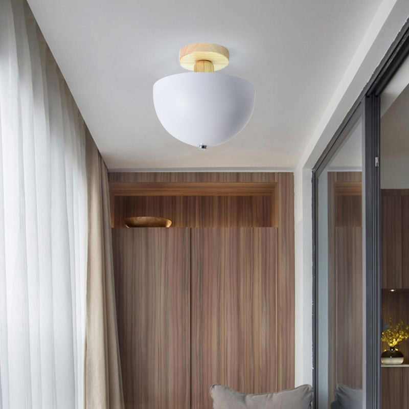 Muto Modern LED Ceiling Light Fixtures Wood/ Living Room - Neutral Decor