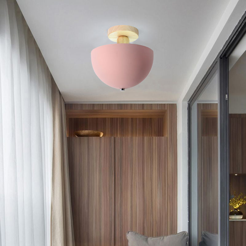 Muto Modern LED Ceiling Light Fixtures Wood/ Living Room - Neutral Decor