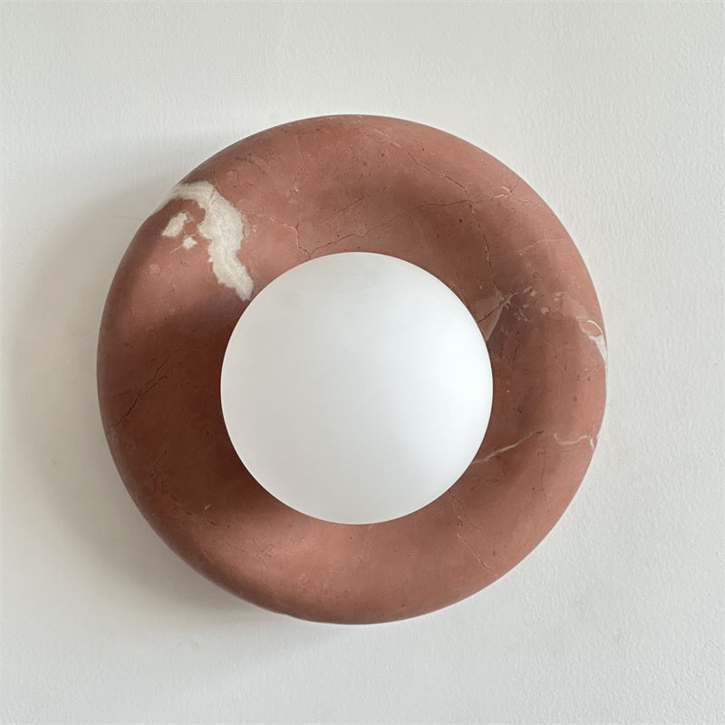 Amaris Marble Indoor Wall Sconce