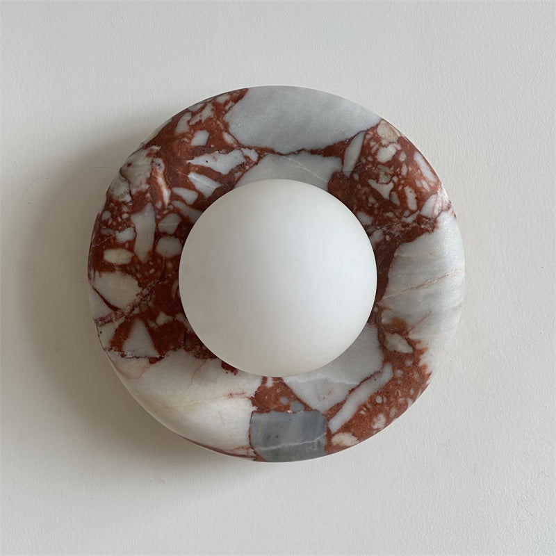Amaris Marble Indoor Wall Sconce