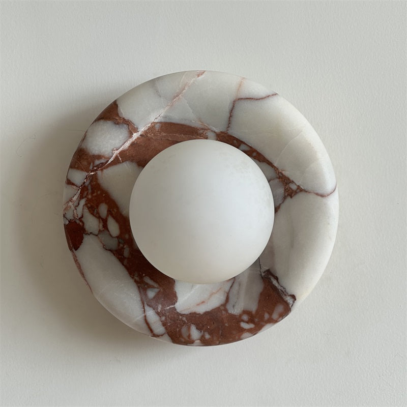 Amaris Marble Indoor Wall Sconce