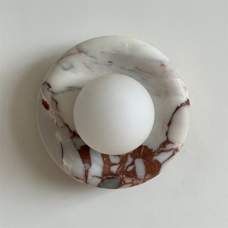 Amaris Marble Indoor Wall Sconce