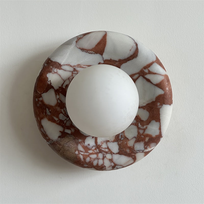 Amaris Marble Indoor Wall Sconce