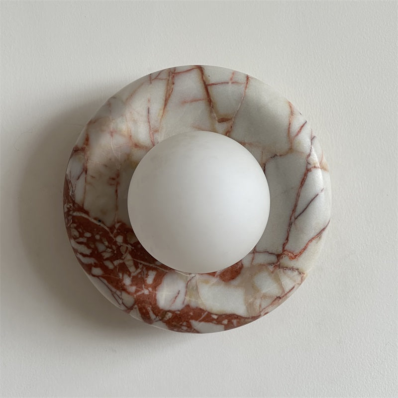 Amaris Marble Indoor Wall Sconce