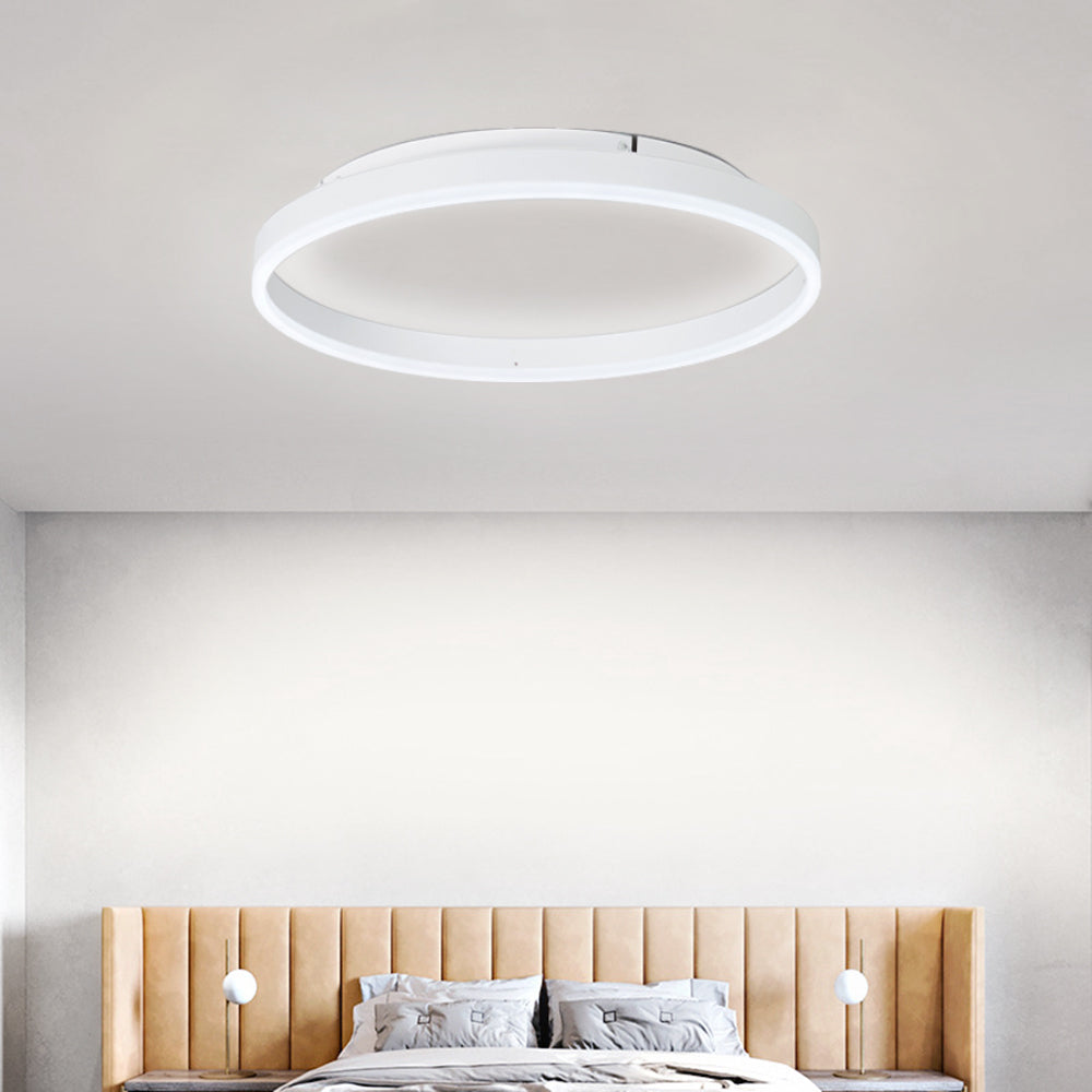 Arisha Modern Flush Mount Ceiling Light Ring - Neutral Decor