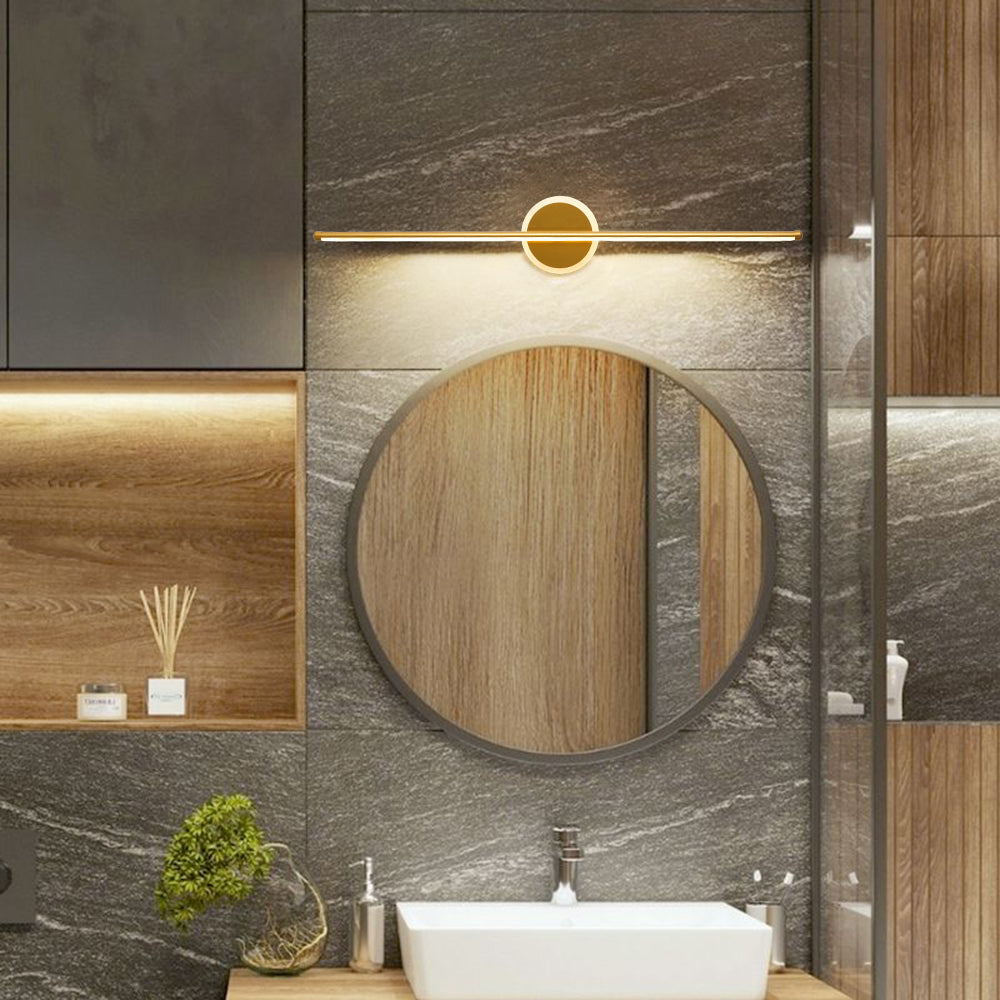 Arisha LED Linear Mirror Front Vanity Wall Lamp - Neutral Decor