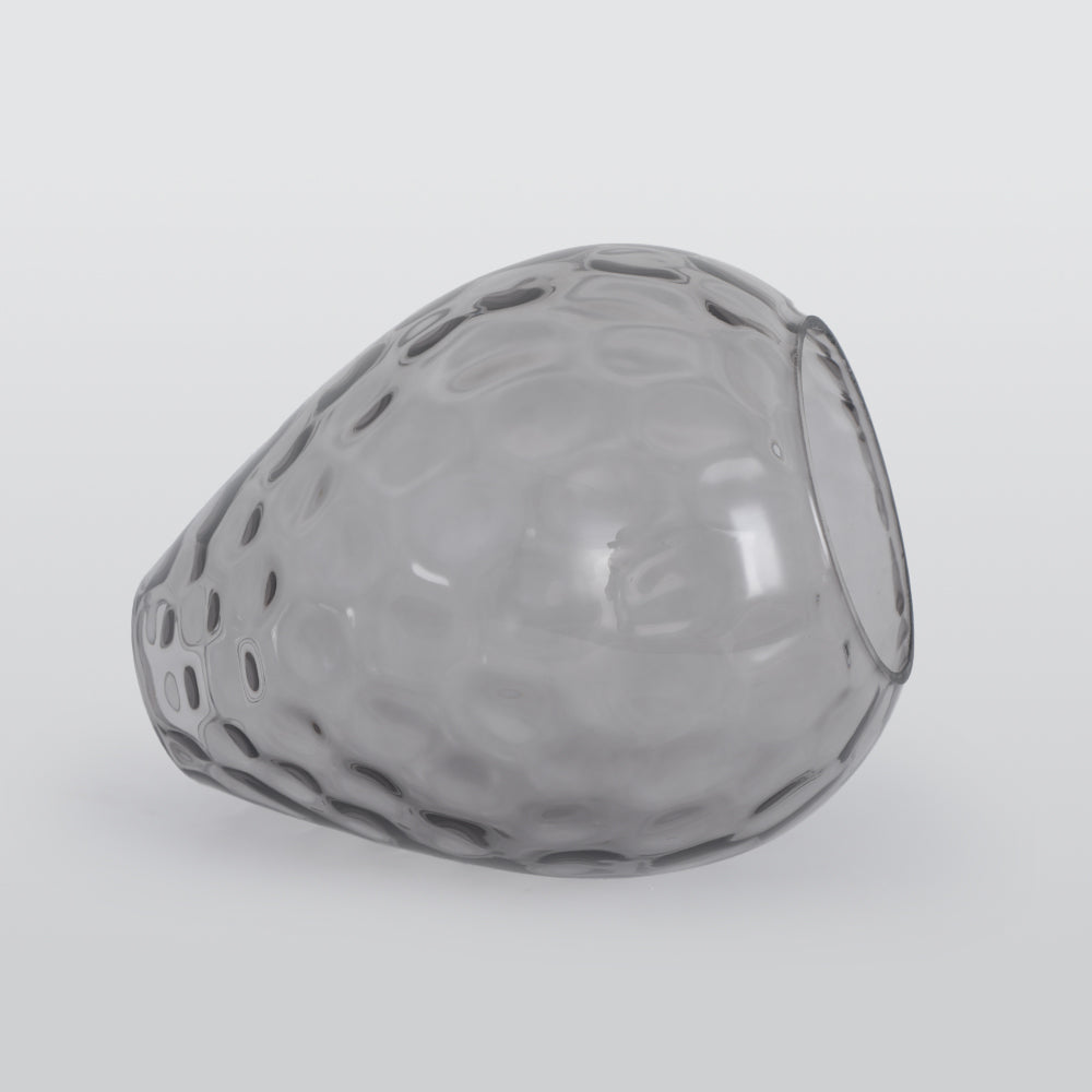Avi Vintage Teardrop Pendant Light, Glass/Wood - Neutral Decor