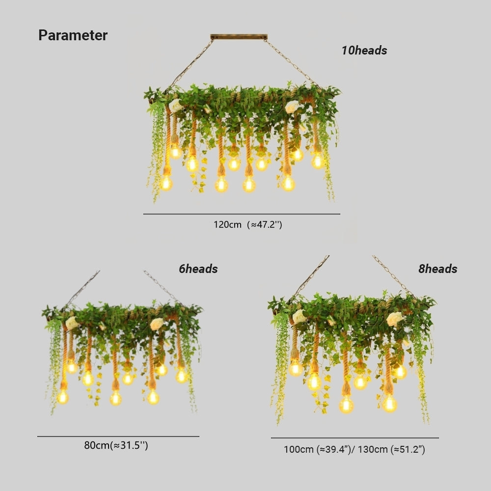 Ritta Natural Decorative Glass Pendant Light - Neutral Decor