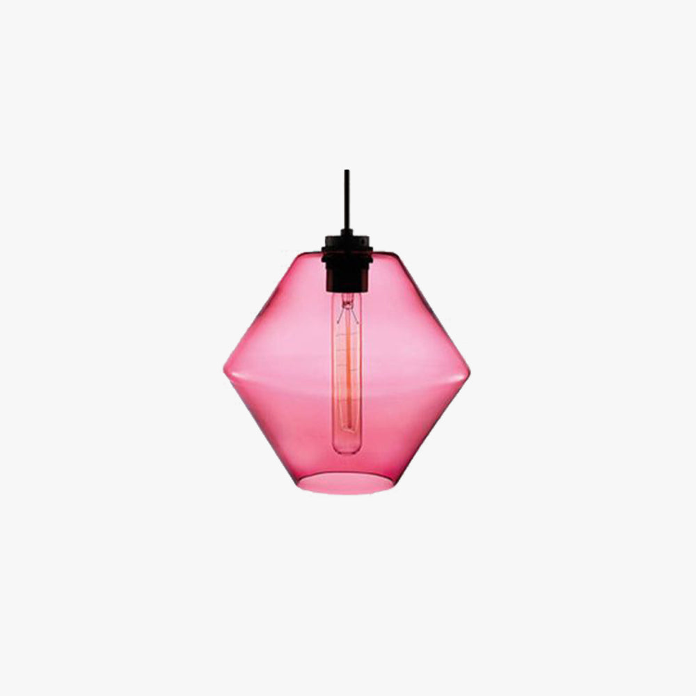 Arisha Modern Art Deco LED Cylindrical /Glass Pendant Light - Neutral Decor