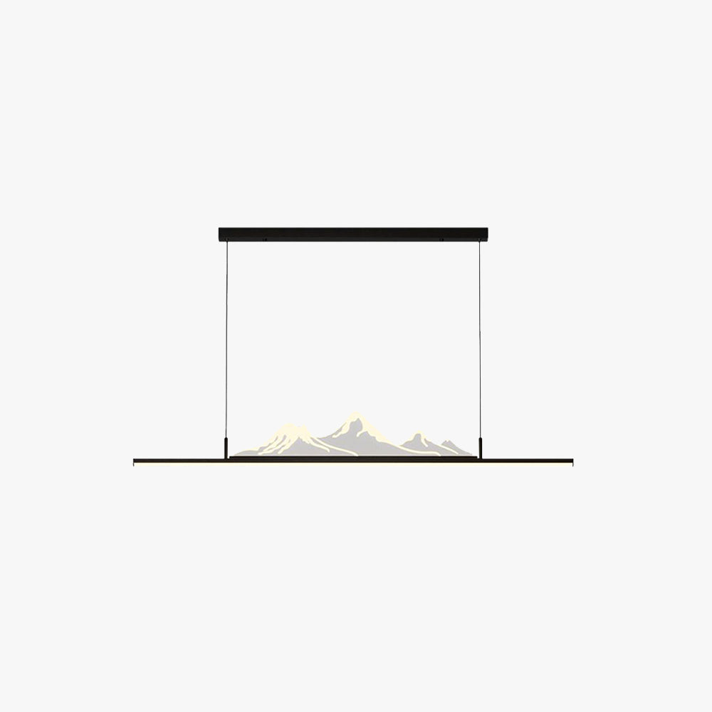 Arisha Designer Mountain Shape LED Pendant Light - Neutral Decor