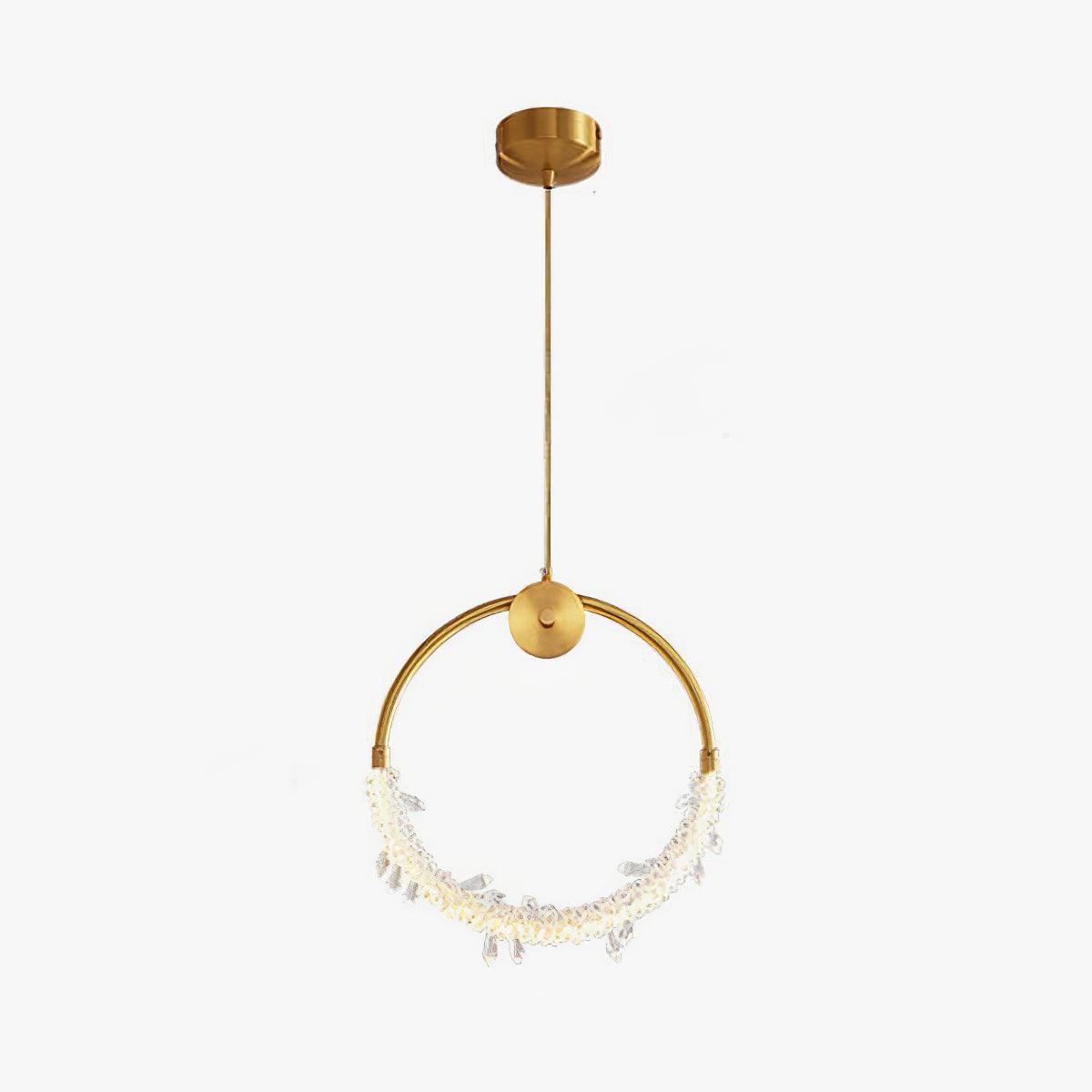 Lustre Elegant Crystal Pendant Light