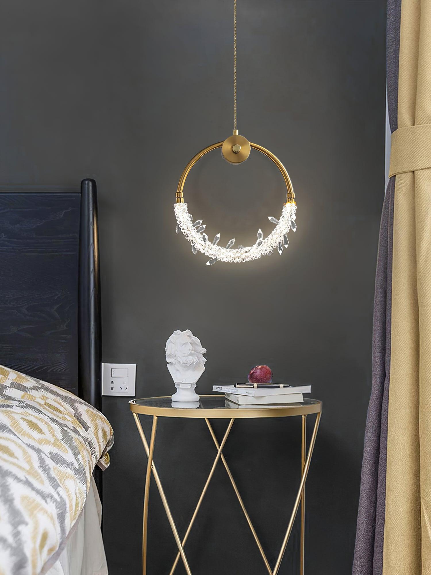 Lustre Elegant Crystal Pendant Light