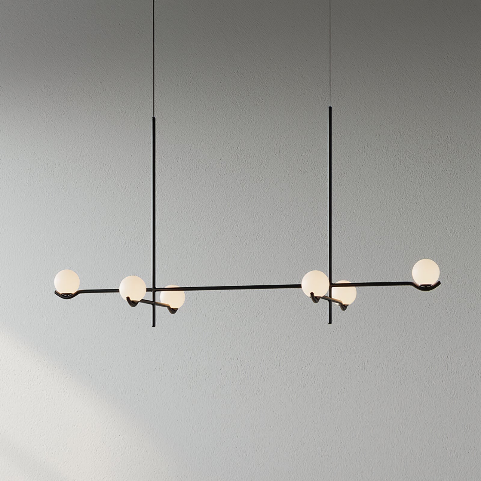 Bora Minimalist Glass Pendant Light