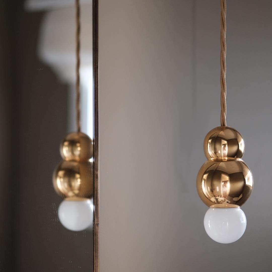 Bubbly Modern Glass Pendant Light