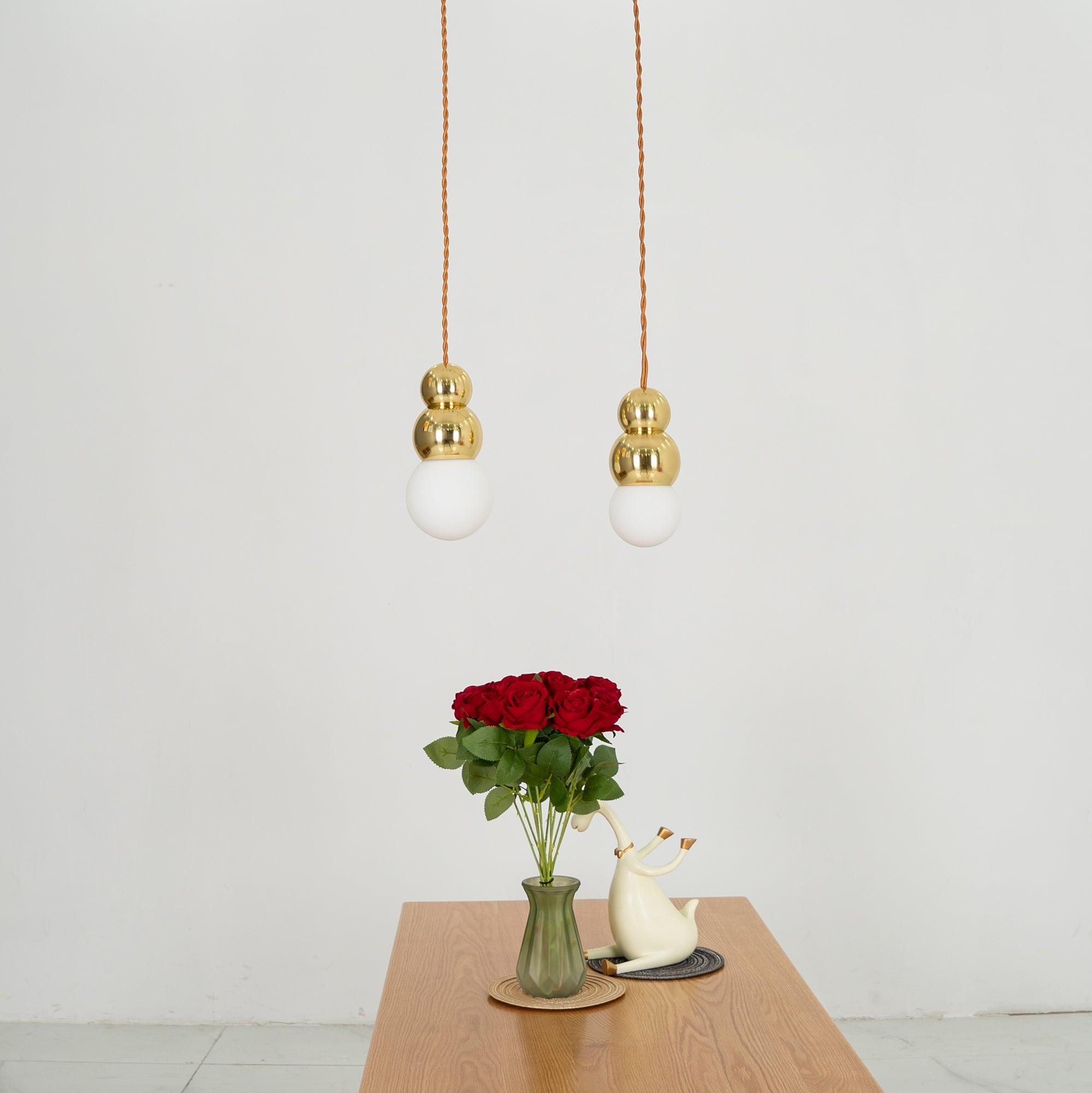 Bubbly Modern Glass Pendant Light