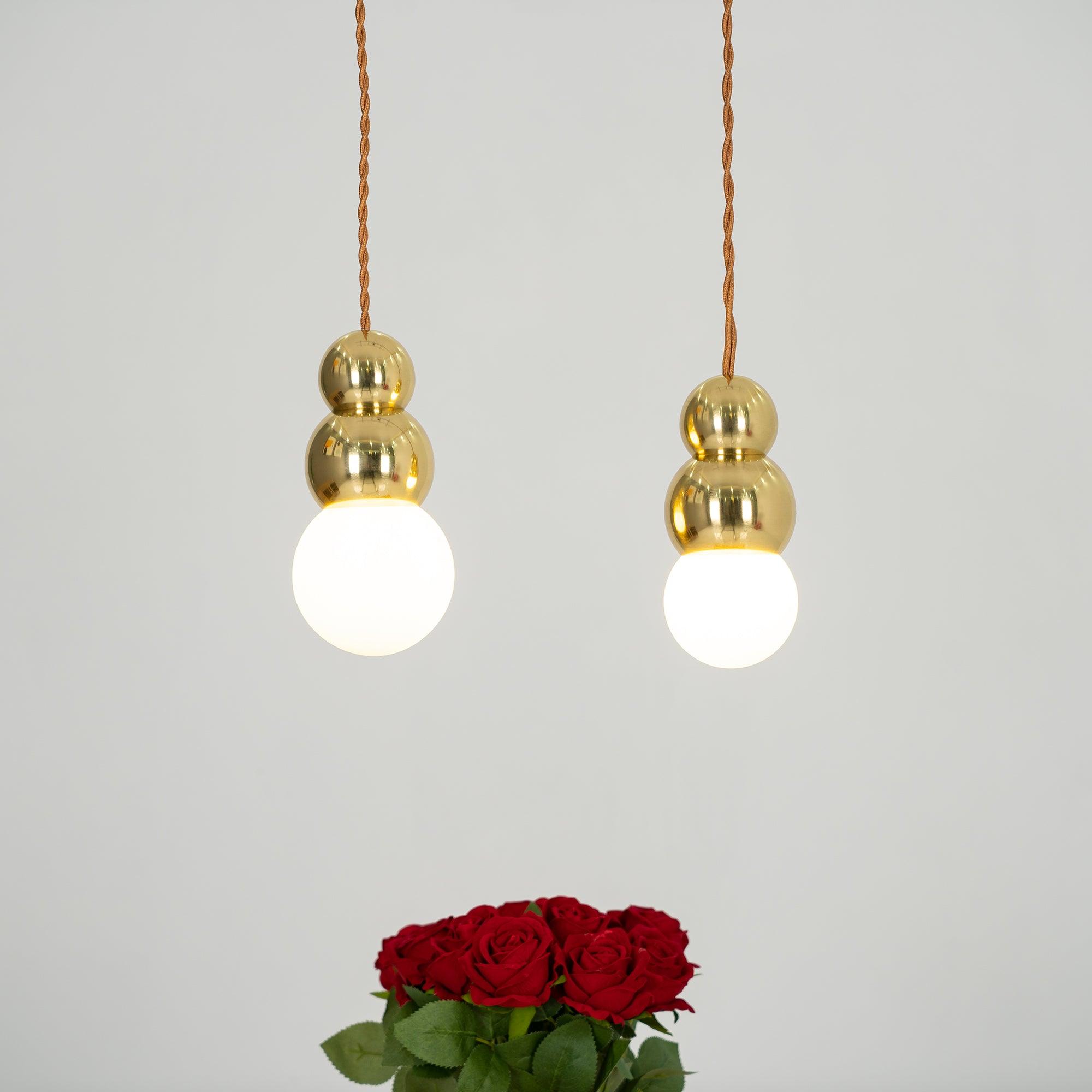 Bubbly Modern Glass Pendant Light