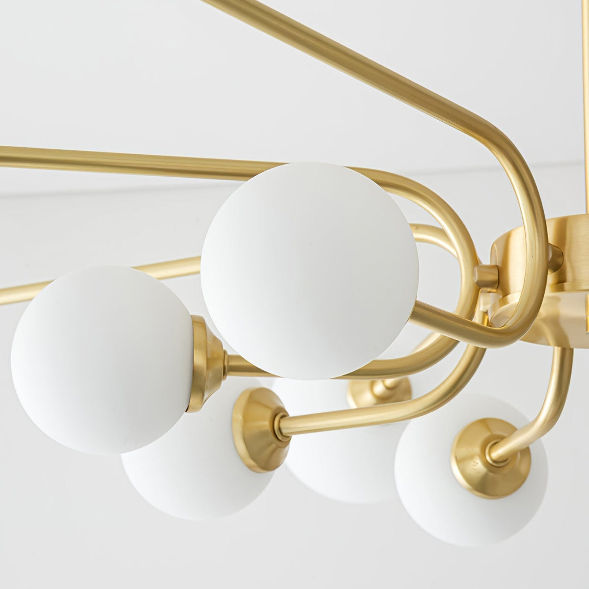 Wace Chandelier Globe Arm Modern