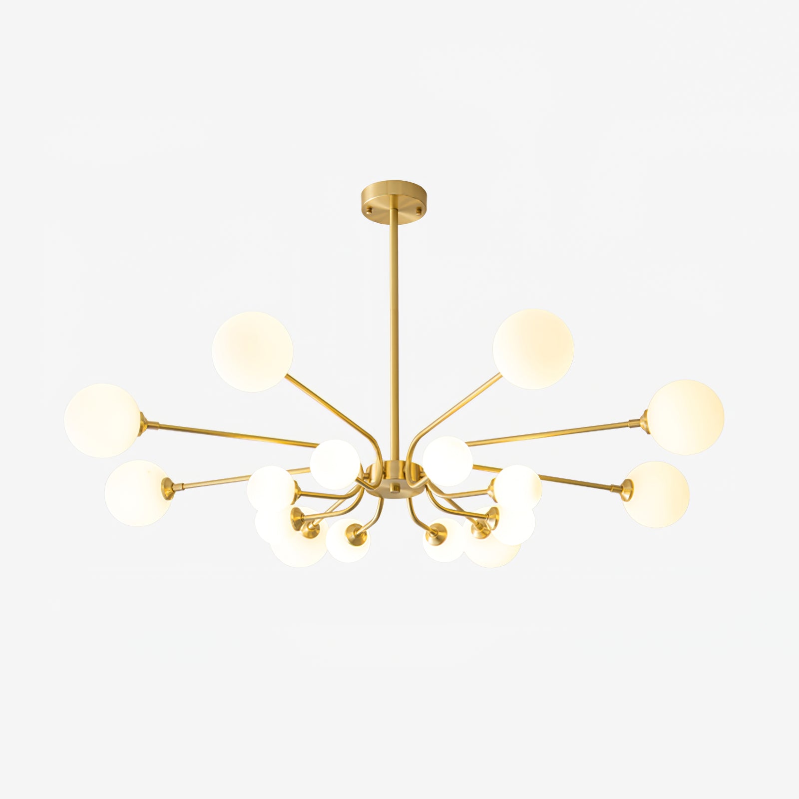 Wace Chandelier Globe Arm Modern