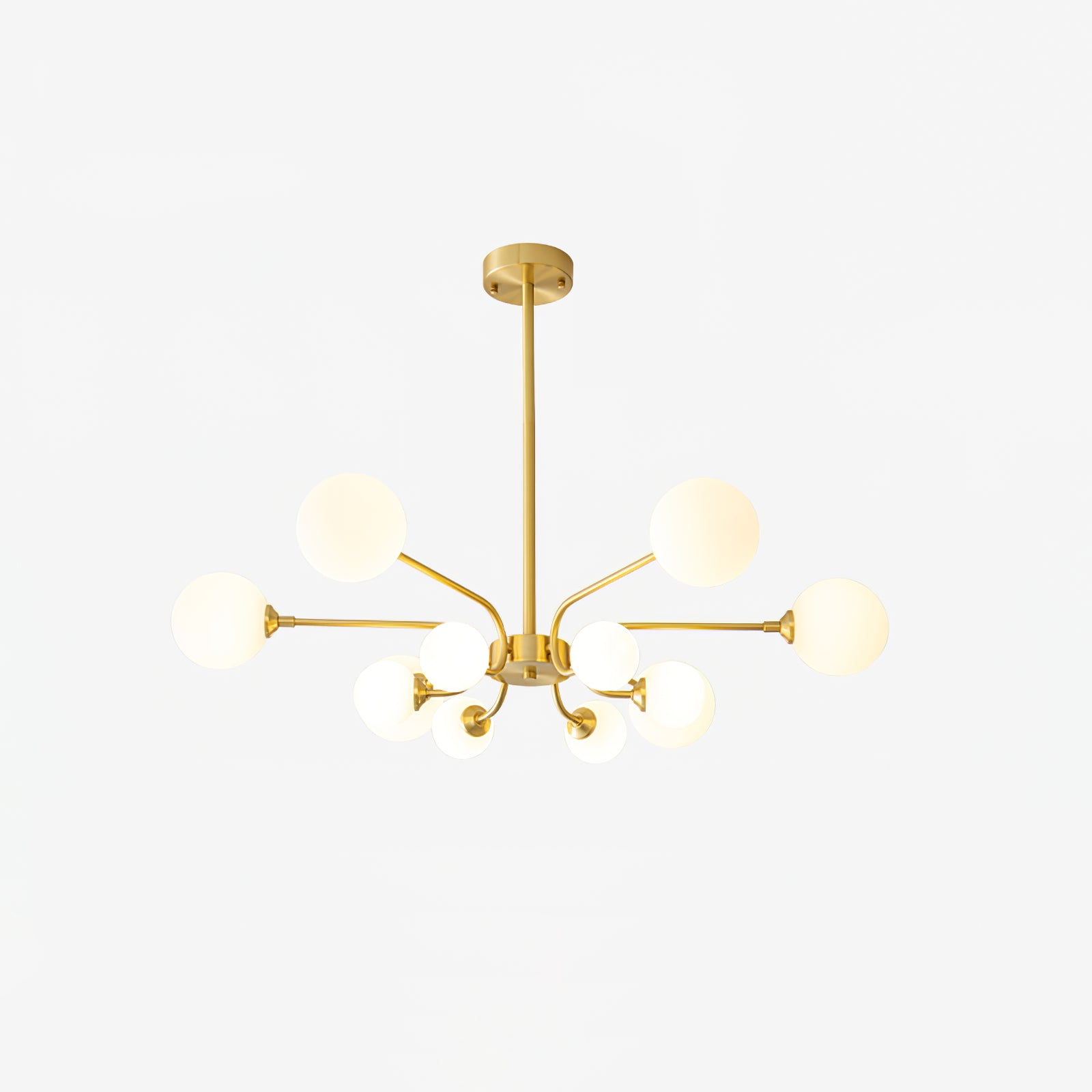 Wace Chandelier Globe Arm Modern