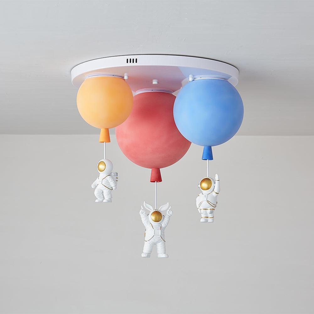 Gorvin Frosted Balloon Combination Ceiling Lamp