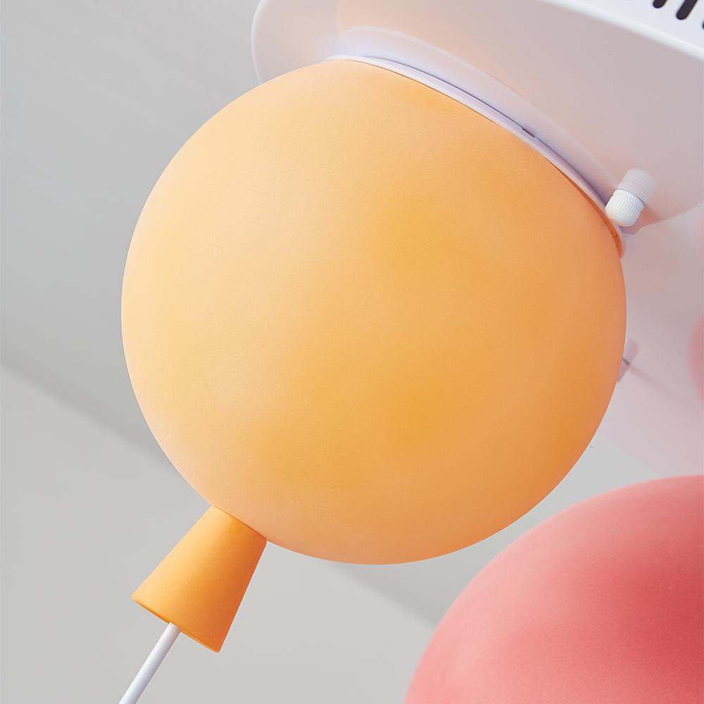 Gorvin Frosted Balloon Combination Ceiling Lamp