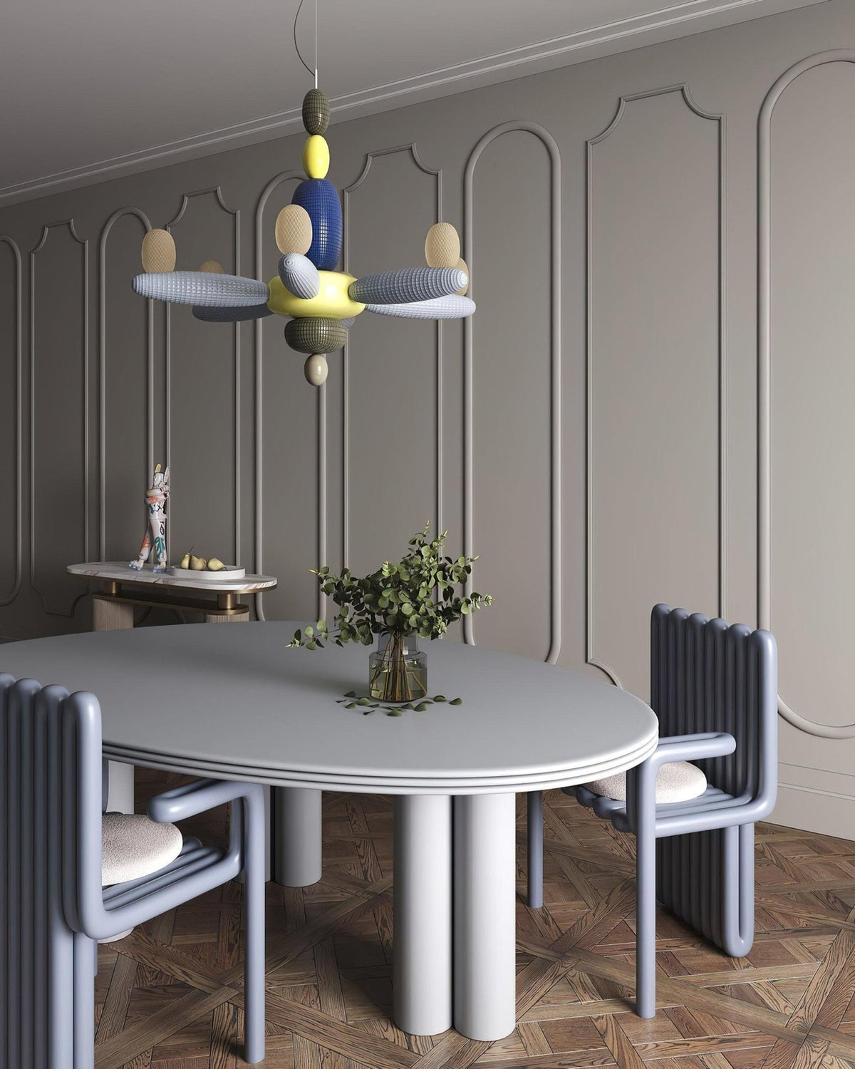 Balloons Premium Nordic Art Glass Chandelier