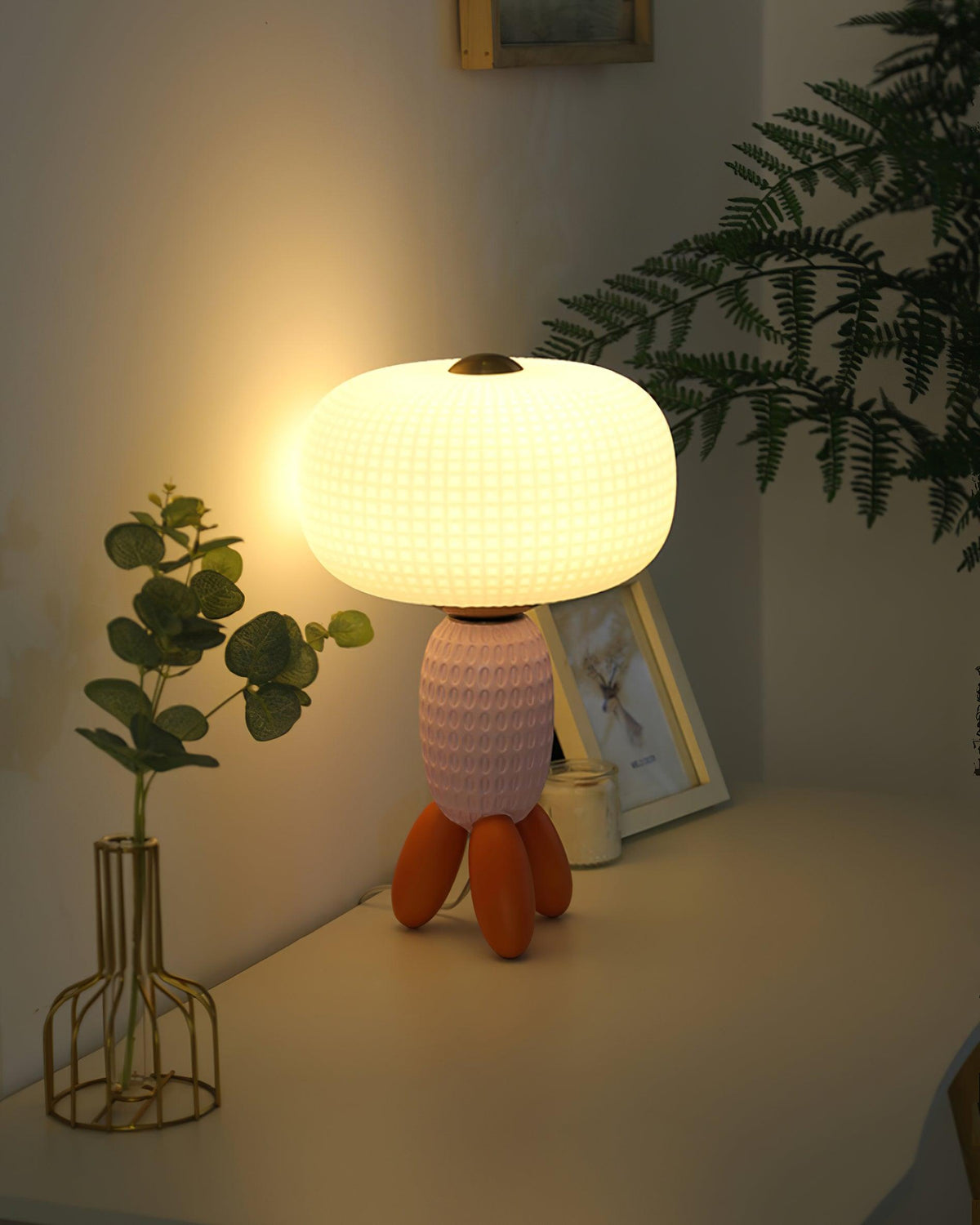 Eirarielle Modern Glass Table Lamp