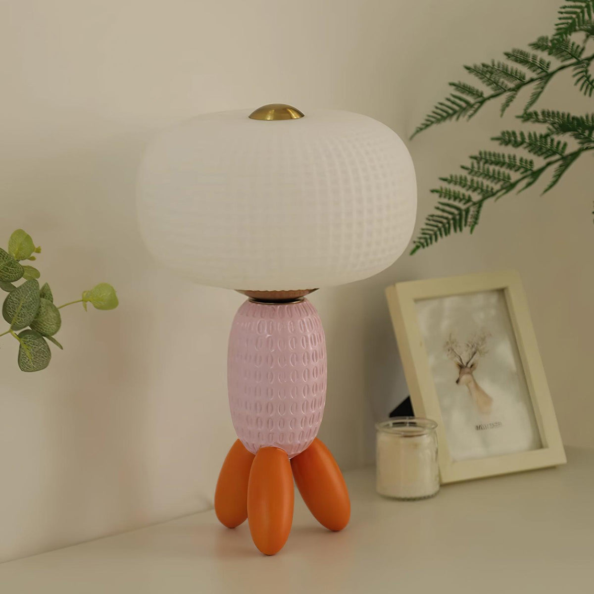 Eirarielle Modern Glass Table Lamp