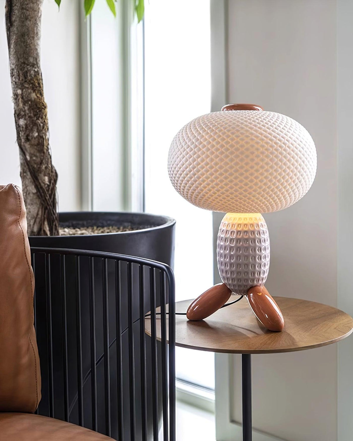 Eirarielle Modern Glass Table Lamp