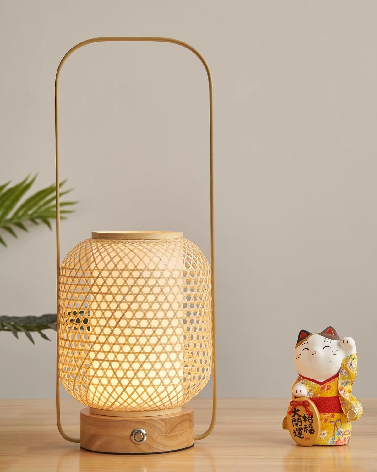Orbituse Wooden Retro Table Lamp