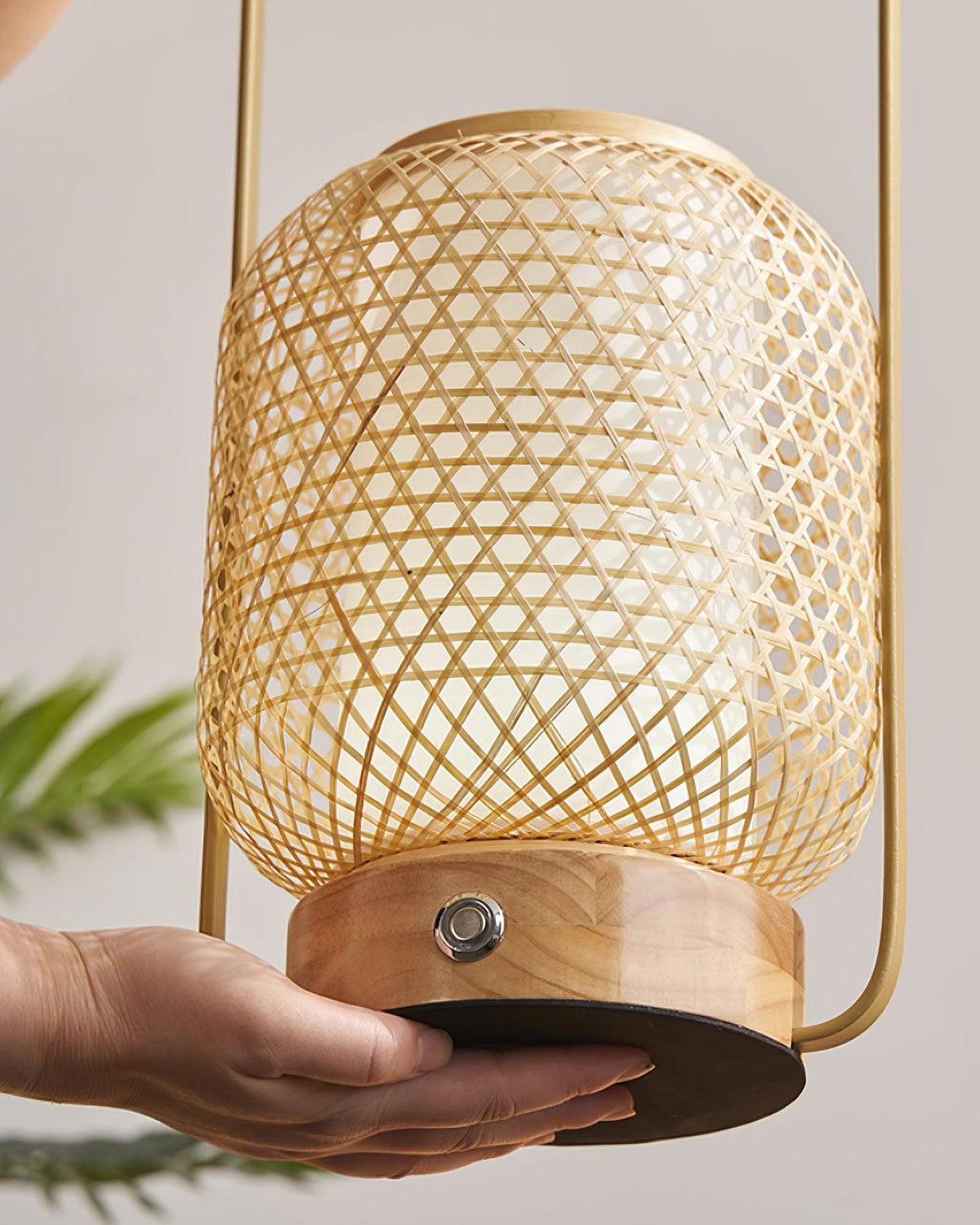 Orbituse Wooden Retro Table Lamp
