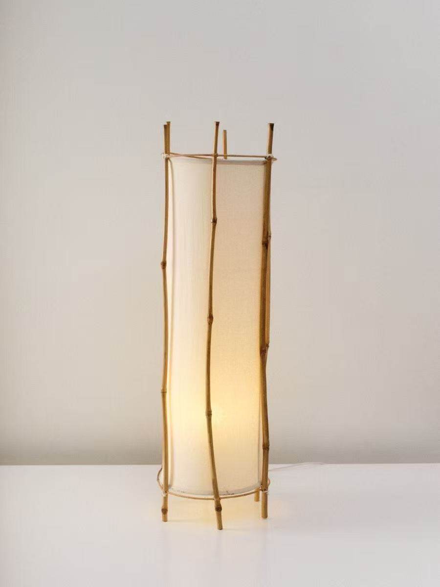 Canuia Bamboo Veil Lantern Floor Lamp