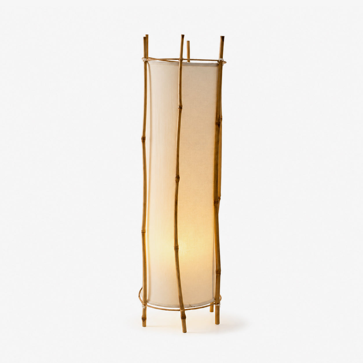 Canuia Bamboo Veil Lantern Floor Lamp