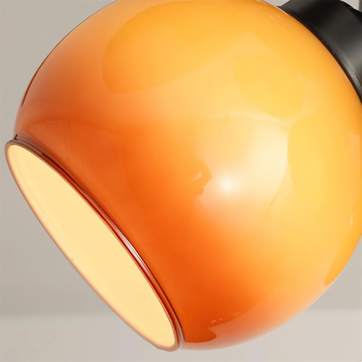 Celenina Tropical Glass Ceiling Fan Light