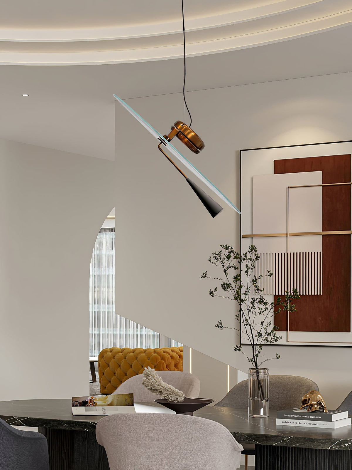 Symirel Premium Nordic Art Pendant Lamp