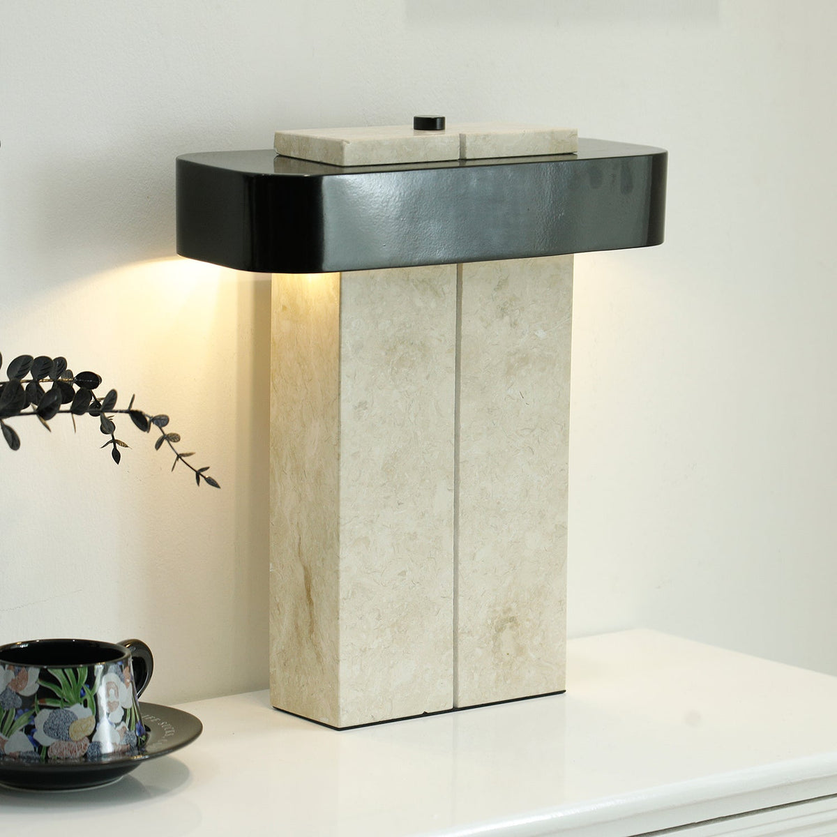 Abram Modern Marble Table Lamp