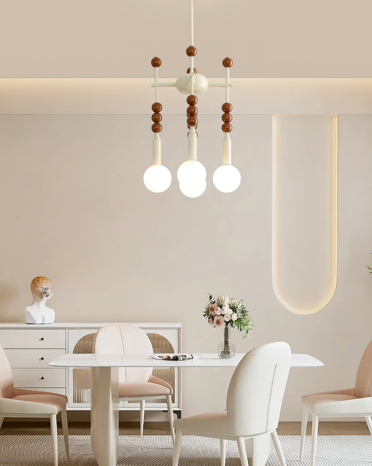 Coshae Nordic Art Glass Pendant Light