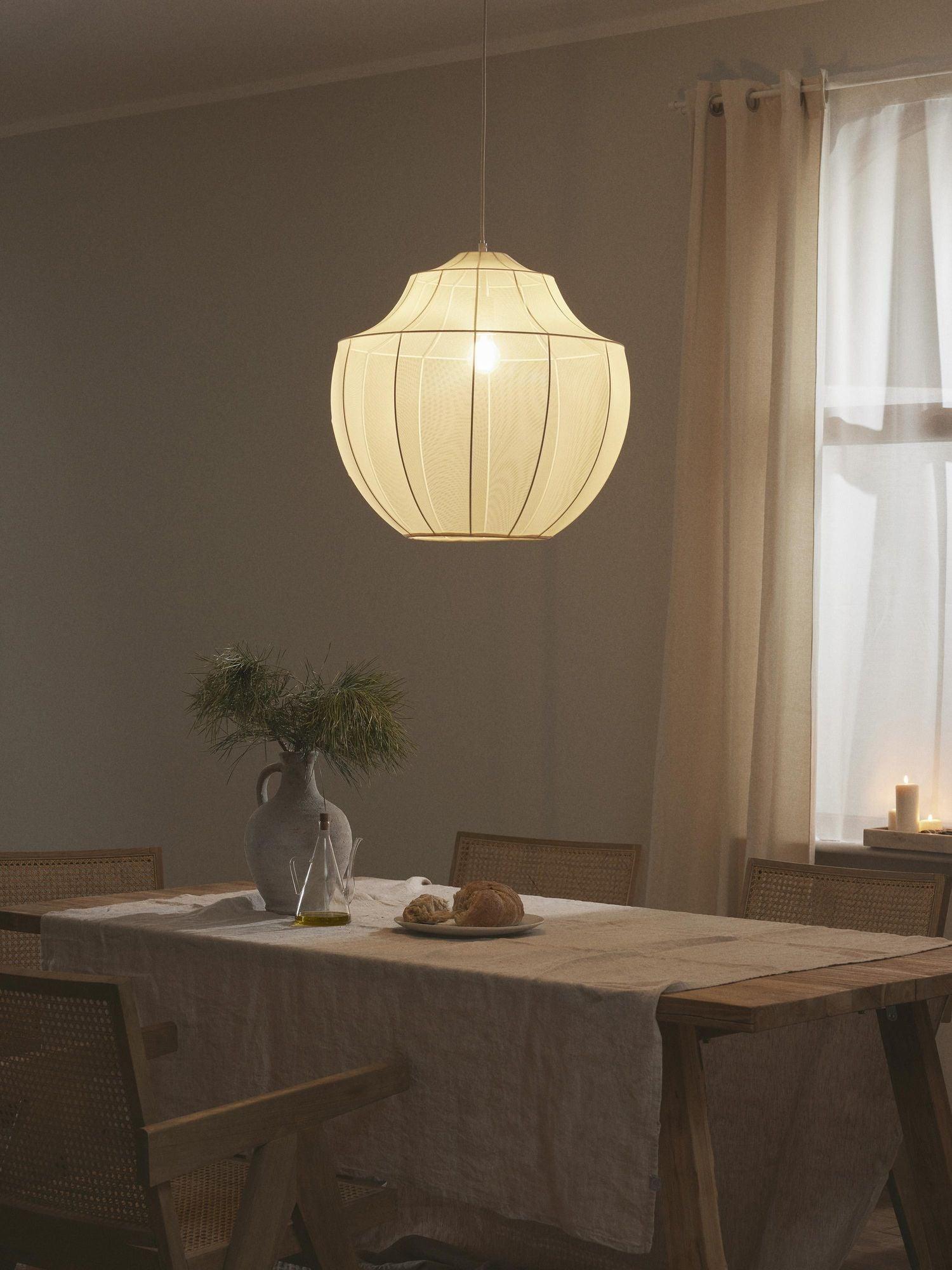 Frigen Premium Elegance Mesh Fabric Pendant Light