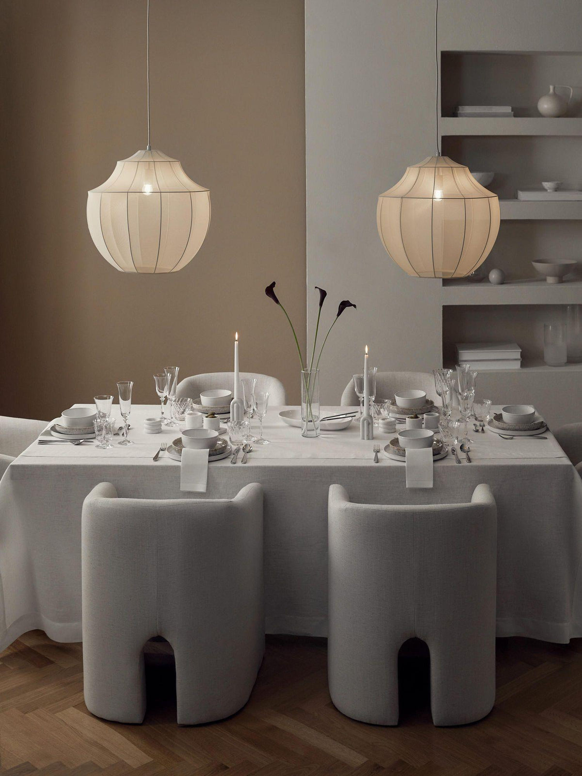 Frigen Premium Elegance Mesh Fabric Pendant Light