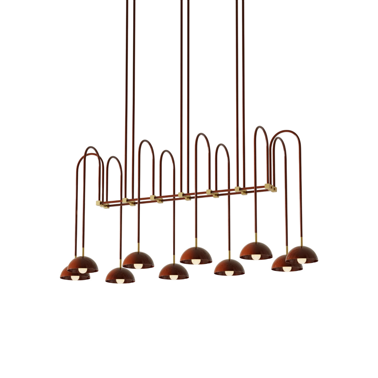 Blikuvyh Vintage Industrial Atelier Brass Chandelier - Neutral Decor