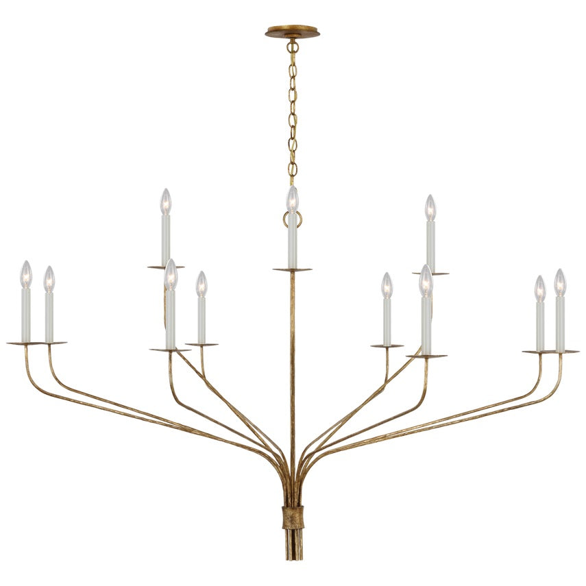 Caeluvyh Vintage Industrial Black Chandelier - Neutral Decor