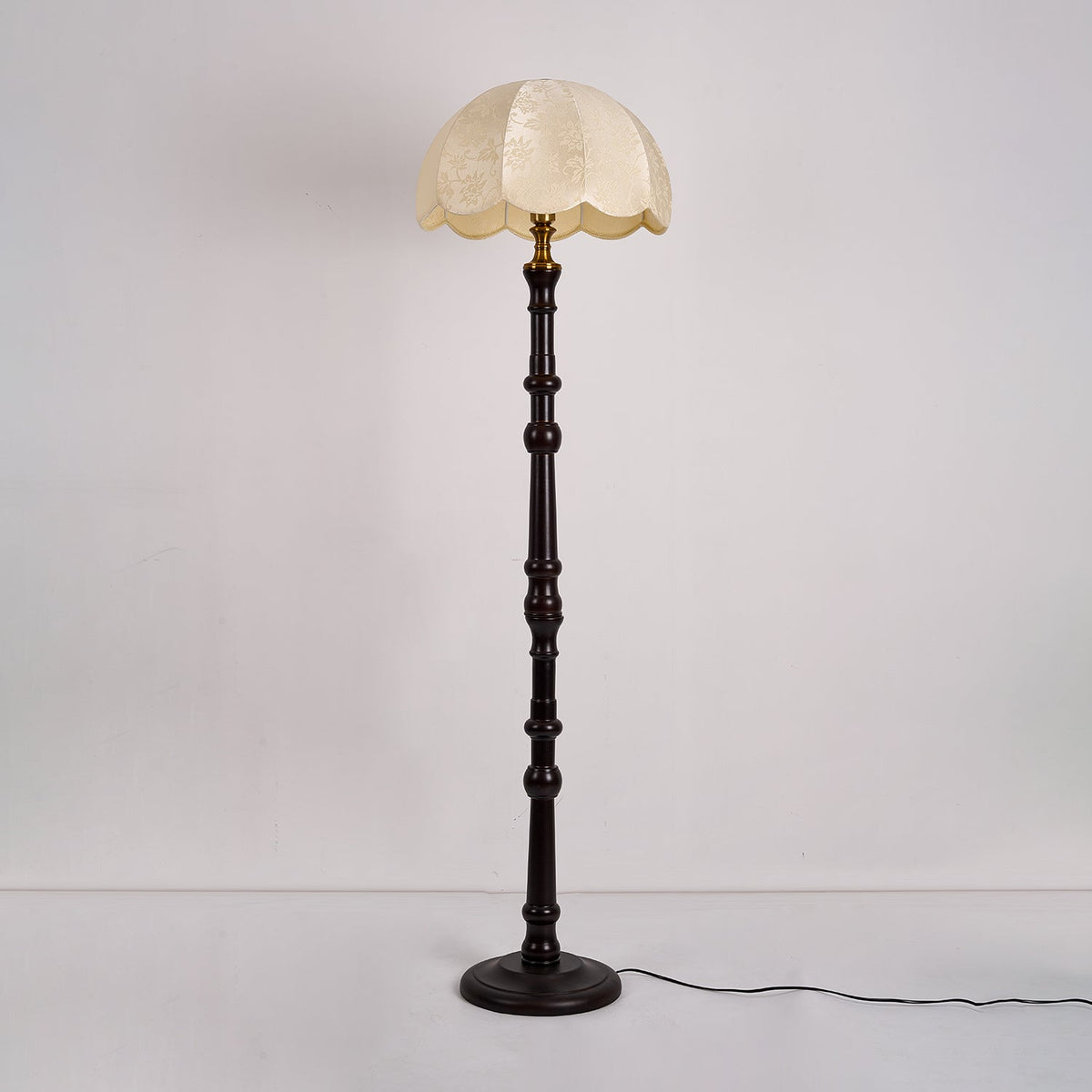 Maverick Vintage Wood Floor Light