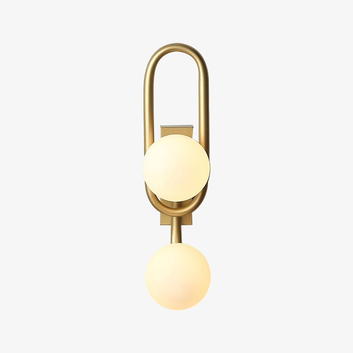 Alphaia Modern Minimalist Glass Wall Lamp
